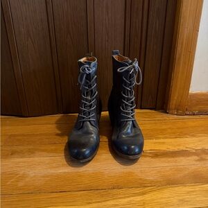 Pikolinos Grey Lace-Up Women's Boots